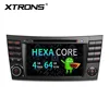 XTRONS 7" hexa core android double din car stereo DVD player for mercedes w211 w219 with 4K video 4G WIFI steering wheel