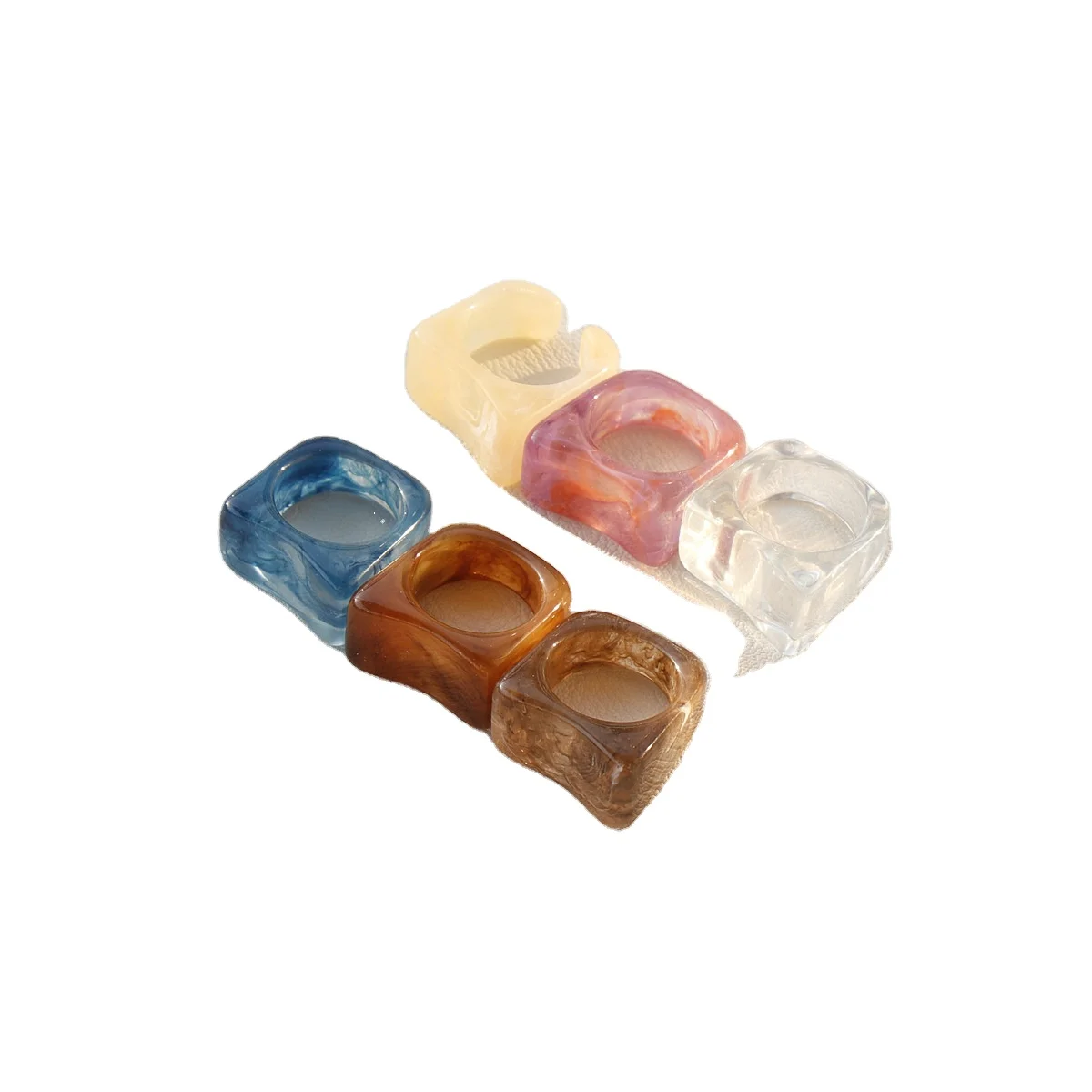 2021 Acrylic Anillos De Resina Transparente Irregular Anillos Acrilicos Marble Resin Tortoise Chunky Resin Ring, As picture show
2021 Acrylic Anillos De Resina Transparente Irregular Anillos Acrilicos Marble Resin Tortoise Chunky Resin Ring, As picture show
