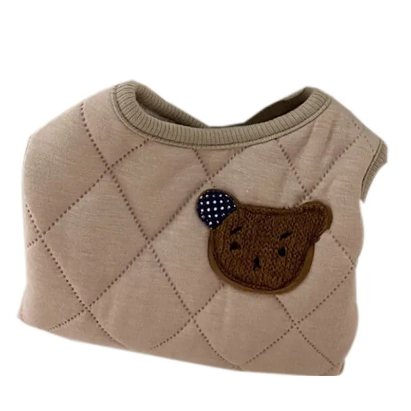 Manufacturer Hot Sale Autumn Winter Cute Pet Dog Clothes Warm Thicken Bear Vest Apparel, As picture
Manufacturer Hot Sale Autumn Winter Cute Pet Dog Clothes Warm Thicken Bear Vest Apparel, As picture