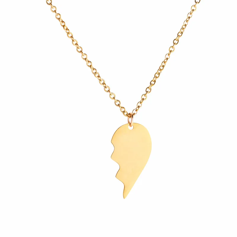 Customize Stainless Steel Puzzle Heart Diy Name Date Couple Wholesale Price Pendant Necklace
Customize Stainless Steel Puzzle Heart Diy Name Date Couple Wholesale Price Pendant Necklace
