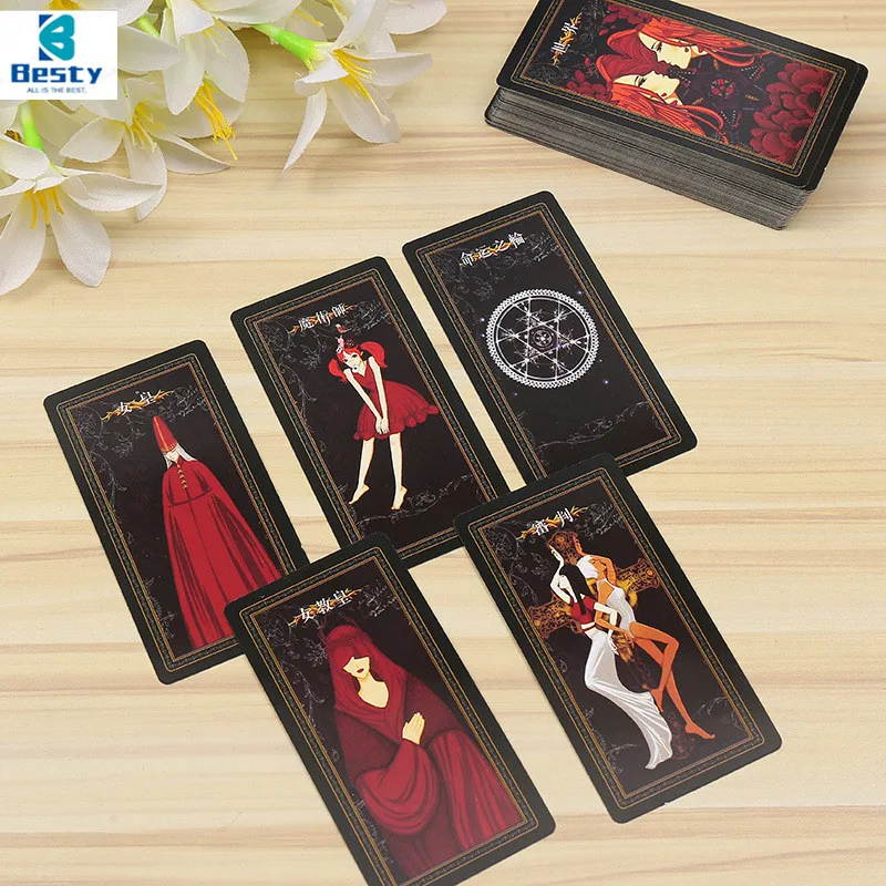 Hot sale custom printing buy online neo rider cards with guidebook tarot et oracl, Cmyk 4c printing and oem
Hot sale custom printing buy online neo rider cards with guidebook tarot et oracl, Cmyk 4c printing and oem
