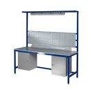 custom stainless steel frame welding metal electronics workbench for lab/industrial