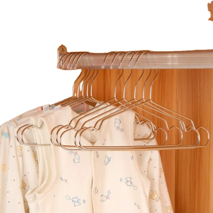 10 pieces of metal children's clothes pants hanger size suitable for children stainless steel hangers
10 pieces of metal children's clothes pants hanger size suitable for children stainless steel hangers