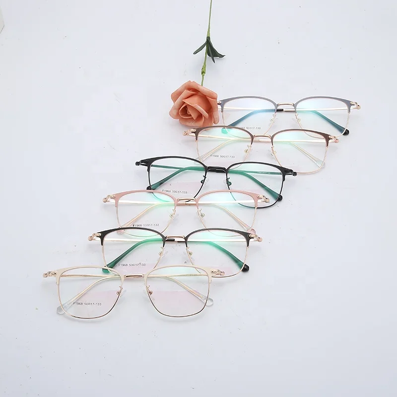 Fashion Vintage Metal Eyewear Optical Clear Lens Glasses Trendy Unisex Spectacle Style Eyeglass Frame, Can be customized
Fashion Vintage Metal Eyewear Optical Clear Lens Glasses Trendy Unisex Spectacle Style Eyeglass Frame, Can be customized