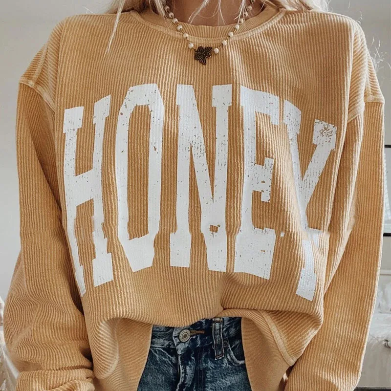 Womens Blogger Cord Sweatshirt MOM Apparel Loungewear Cord Sweatshirt Cord Cropped Crew Neck State Sweatshirt
Womens Blogger Cord Sweatshirt MOM Apparel Loungewear Cord Sweatshirt Cord Cropped Crew Neck State Sweatshirt