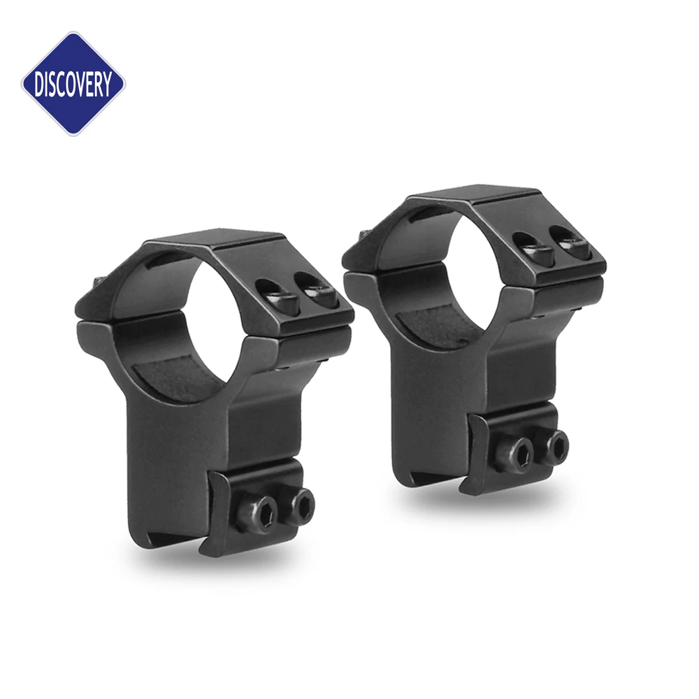 Discovery 25.4mm 30mm Scope Ring, Rifle Scope Ring Mount for Dovetail and Picatinny for All Kinds of Scopes, Black
Discovery 25.4mm 30mm Scope Ring, Rifle Scope Ring Mount for Dovetail and Picatinny for All Kinds of Scopes, Black