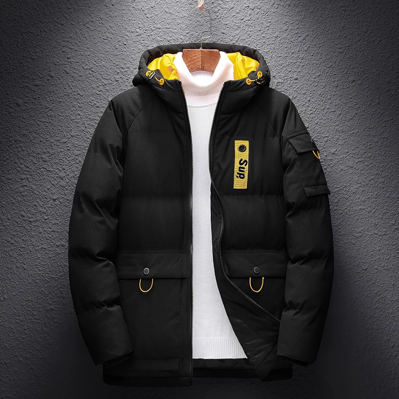 Winter Men Hooded Cotton Padded Puffer Jacket Wholesale Plus Size Men Windproof Fashion Bubble Jacket
Winter Men Hooded Cotton Padded Puffer Jacket Wholesale Plus Size Men Windproof Fashion Bubble Jacket