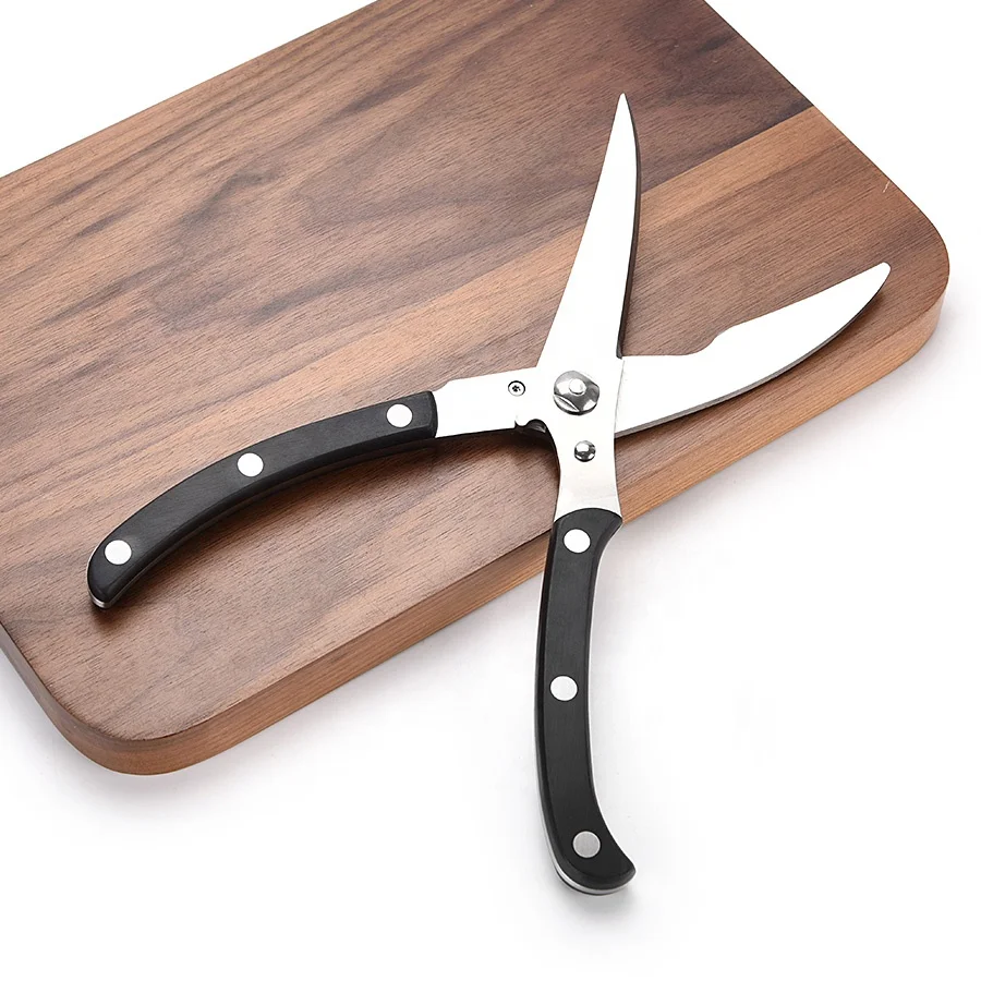 Heavy Duty Kitchen Scissors Stainless Steel Utility Shears  Multi-Purpose Cooking Scissors  Chicken For Poultry Fish  Herbs Meat