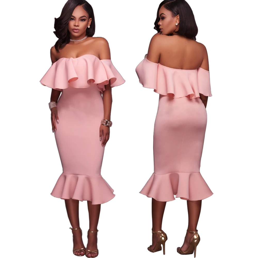 new arrivals 2020 plus size women clothing American hot style flapped sleeve one-line shoulder fall club sexy Casual dress
new arrivals 2020 plus size women clothing American hot style flapped sleeve one-line shoulder fall club sexy Casual dress