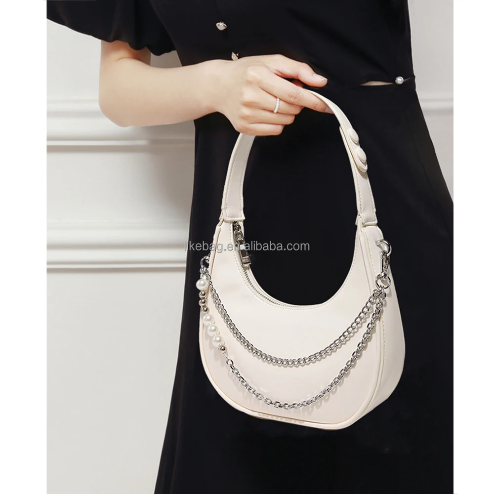 LIKEBAG new fashion and luxury ladies hobo bag shoulder armpit bag pu leather pearl chain messenger shoulder handbags for women
LIKEBAG new fashion and luxury ladies hobo bag shoulder armpit bag pu leather pearl chain messenger shoulder handbags for women