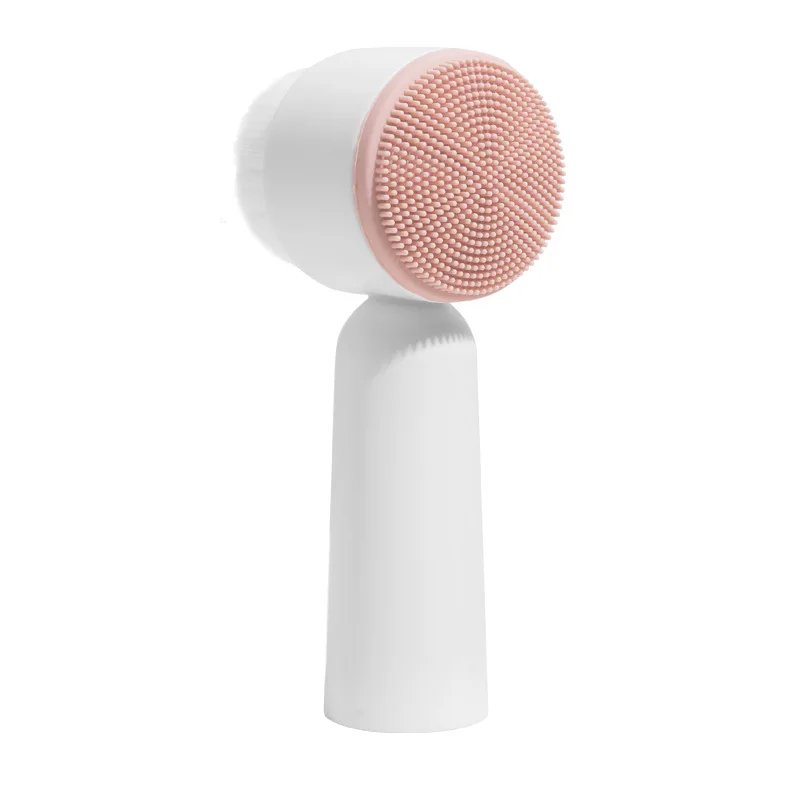 High Quality Creative 2 In 1 Multifunctional Waterproof Standing Soft Fur Silicone Massage Face Cleaning Brush, 5colors
High Quality Creative 2 In 1 Multifunctional Waterproof Standing Soft Fur Silicone Massage Face Cleaning Brush, 5colors