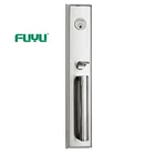 Grip handle long trim anti corrosion Stainless Steel 304 door lock outdoor door handle mortise lock