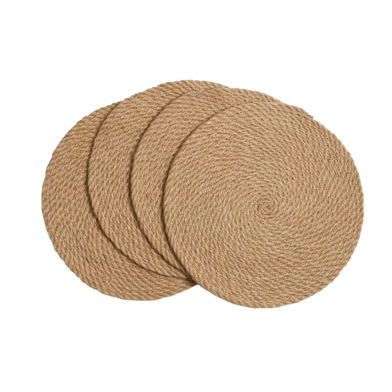 Wholesale Round Braided Placemats Natural Jute Handmade Heat Resistant Thick Hot Pads Mats
Wholesale Round Braided Placemats Natural Jute Handmade Heat Resistant Thick Hot Pads Mats