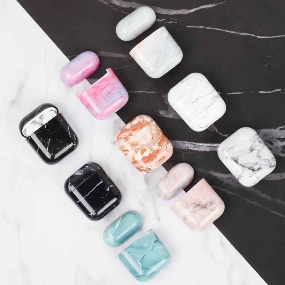 SIKAI New Arrival Hard PC Material Shockproof Fashion Marble Colorful Earphone Case For Airpods
SIKAI New Arrival Hard PC Material Shockproof Fashion Marble Colorful Earphone Case For Airpods