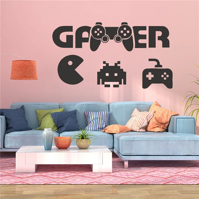 Stickers Wall Sticker Game Stickers Game Console Handles Cartoon Characters, As picture
Stickers Wall Sticker Game Stickers Game Console Handles Cartoon Characters, As picture