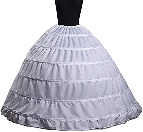 Bridal Dress Gown Half Slip 6 Hoop Petticoats Wedding Crinoline Underskirt, Pictures as below
Bridal Dress Gown Half Slip 6 Hoop Petticoats Wedding Crinoline Underskirt, Pictures as below