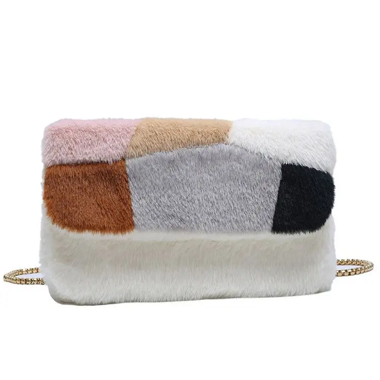 B10071 2020 New Trendy Fashion Plush Cute One Shoulder Messenger Chain Small Square Bag, 4colors
B10071 2020 New Trendy Fashion Plush Cute One Shoulder Messenger Chain Small Square Bag, 4colors