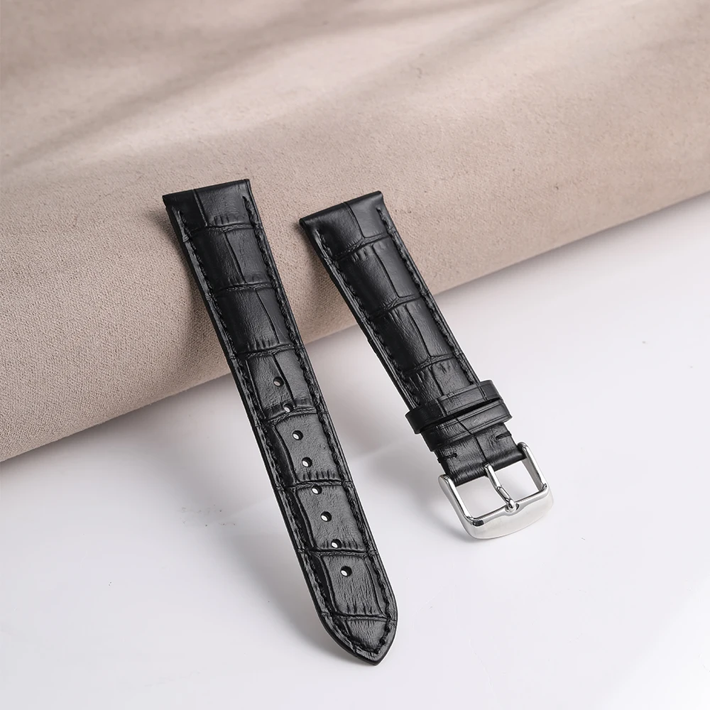 Genuine Handmade Leather Straps for Watches Alligator Leather 18mm 19mm 24mm 22mm 20mm Watch Strap Watch Band Leather, Black, brown
Genuine Handmade Leather Straps for Watches Alligator Leather 18mm 19mm 24mm 22mm 20mm Watch Strap Watch Band Leather, Black, brown