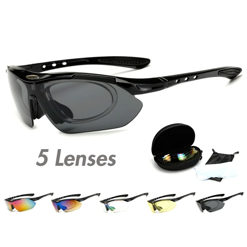 Superhot Eyewear 11155 Outdoor Sports Glasses with 5 Lenses Men's Cycling Sunglasses
Superhot Eyewear 11155 Outdoor Sports Glasses with 5 Lenses Men's Cycling Sunglasses