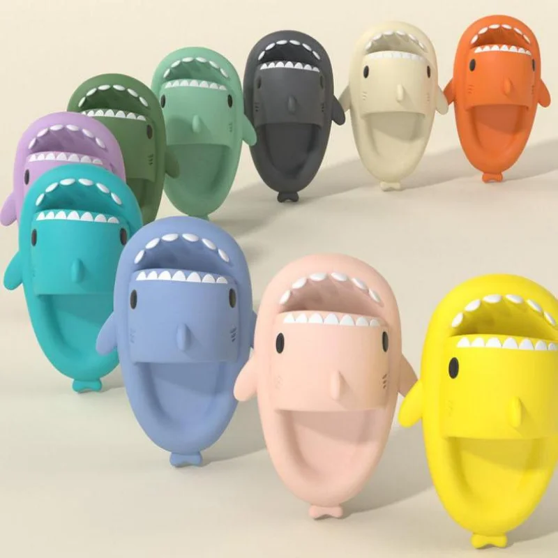 Dropshipping Custom Logo Summer Cartoon Men's Slides Slippers Kid's Outdoor Ladies House Shark Slippers
Dropshipping Custom Logo Summer Cartoon Men's Slides Slippers Kid's Outdoor Ladies House Shark Slippers
