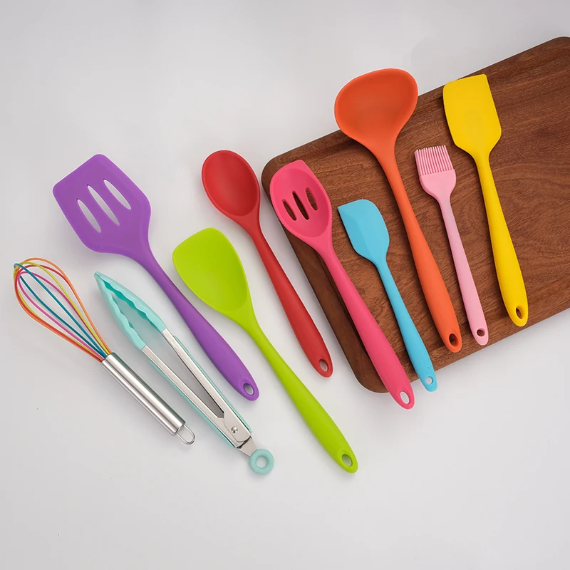 wolesale high quality eco-friendly multi-colored silicone cooking korean kitchen utensils for home restaurant, Custom
wolesale high quality eco-friendly multi-colored silicone cooking korean kitchen utensils for home restaurant, Custom