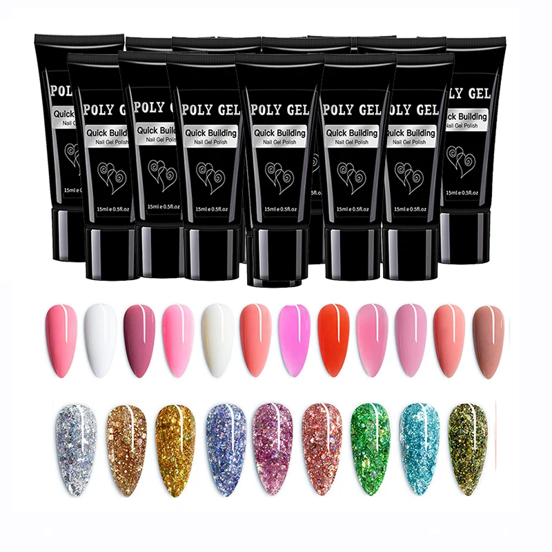 IMAGNAIL Private Label Nail Extension Gel Poly-Gel Quick Building Nail PolyGell, 9 colors
IMAGNAIL Private Label Nail Extension Gel Poly-Gel Quick Building Nail PolyGell, 9 colors