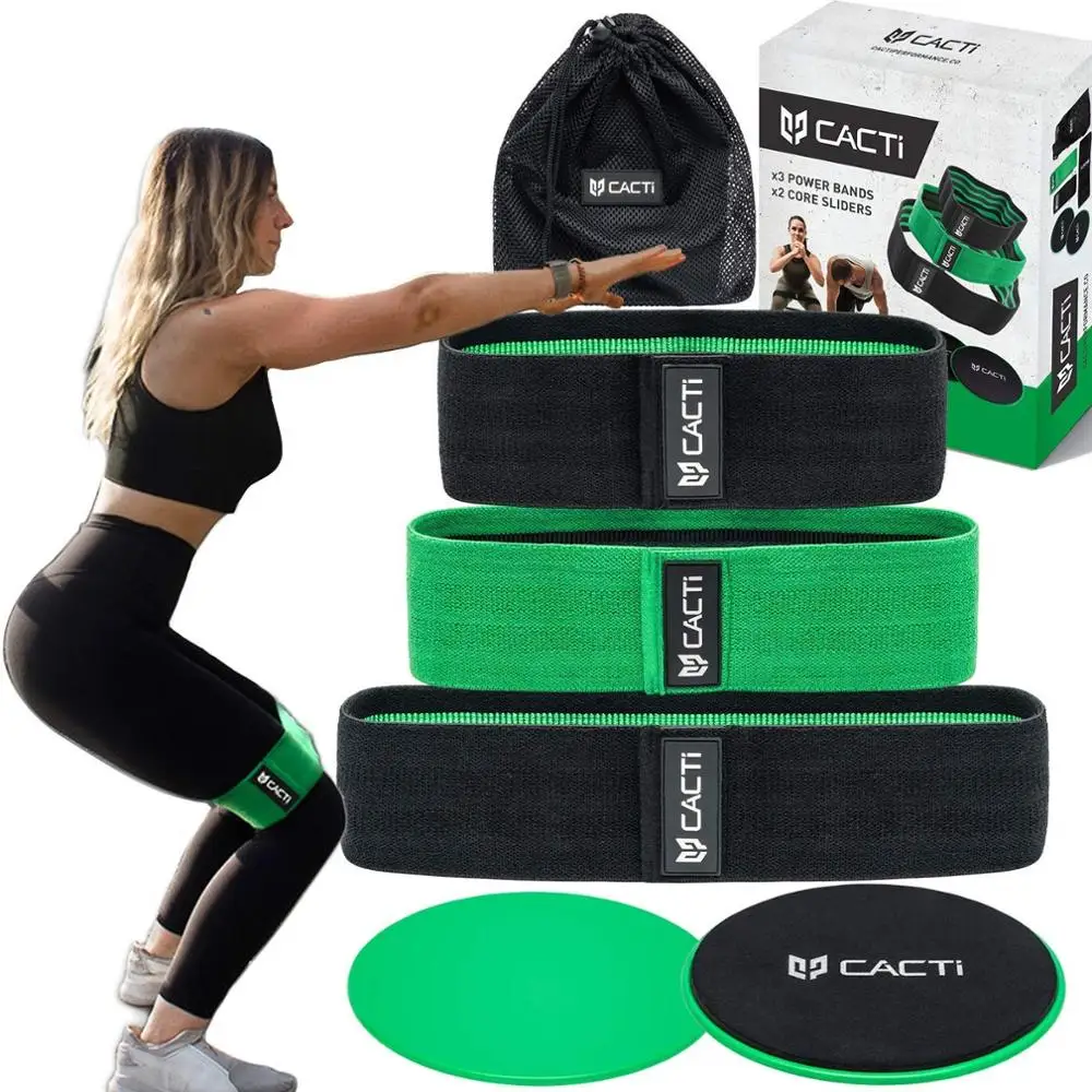 Exercise Premium Booty Circular Workout Fabric Hip Resistance Band with Core Sliders
Exercise Premium Booty Circular Workout Fabric Hip Resistance Band with Core Sliders