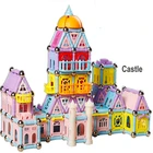3D DIY Magnetic Designer Building Blocks Magnet Metal Educational Toys for Children Gift