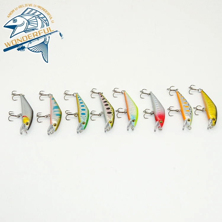 4g Hot Sale PVC Artificial Hard Sinking Freshwater Swimming Baits Mini Minnow Fishing Lures
4g Hot Sale PVC Artificial Hard Sinking Freshwater Swimming Baits Mini Minnow Fishing Lures