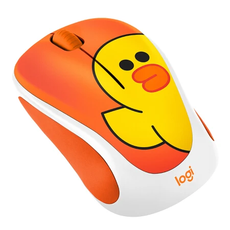 Logitech LINE FRIENDS Wireless Cute Mouse Woman with Wireless Orange 2.4G Receiver Mouse
Logitech LINE FRIENDS Wireless Cute Mouse Woman with Wireless Orange 2.4G Receiver Mouse