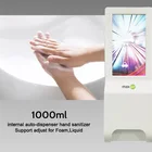 21.5 Inch Stand Alone LCD Advertising Player And Touch Free Auto Hand Sanitizer Dispenser Scent Diffuser