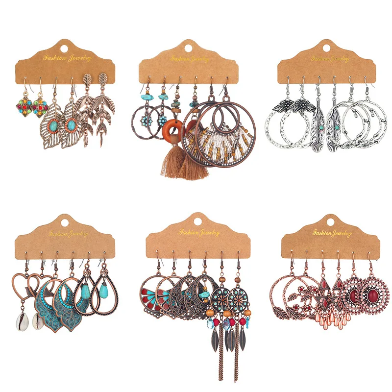 Fashion Vintage Metal Emerald Gemstone Earrings Hoop Cutout Colorful Long Earrings Jewelry 
Fashion Vintage Metal Emerald Gemstone Earrings Hoop Cutout Colorful Long Earrings Jewelry