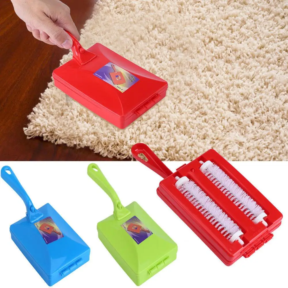High Quality Double Brush Head Handheld Carpet Sweeper Crumb Dirt Brush Cleaner Collector
High Quality Double Brush Head Handheld Carpet Sweeper Crumb Dirt Brush Cleaner Collector