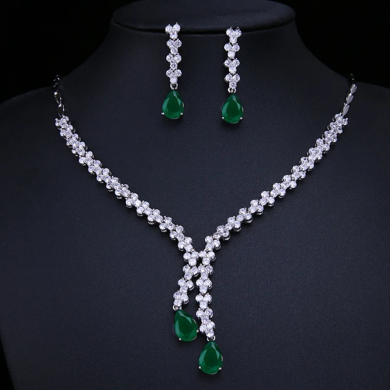 Stud Earrings Bridal Jewelry Sets Wedding Accessories Cubic Zircon Bridal Jewelry Sets Dangle Earrings
Stud Earrings Bridal Jewelry Sets Wedding Accessories Cubic Zircon Bridal Jewelry Sets Dangle Earrings