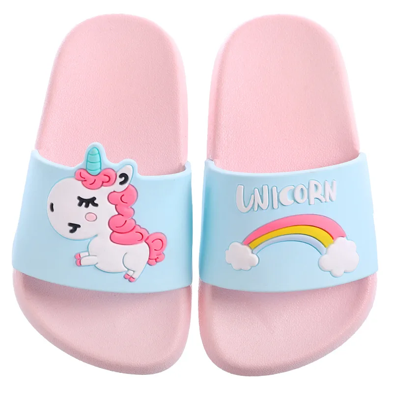 Rainbow Unicorn Slippers For Boys Girls New Summer Kids Toddler Baby Beach Shoes Soft Indoor Slippers Kids Sandals, Pink, purple, sky blue, dark blue
Rainbow Unicorn Slippers For Boys Girls New Summer Kids Toddler Baby Beach Shoes Soft Indoor Slippers Kids Sandals, Pink, purple, sky blue, dark blue