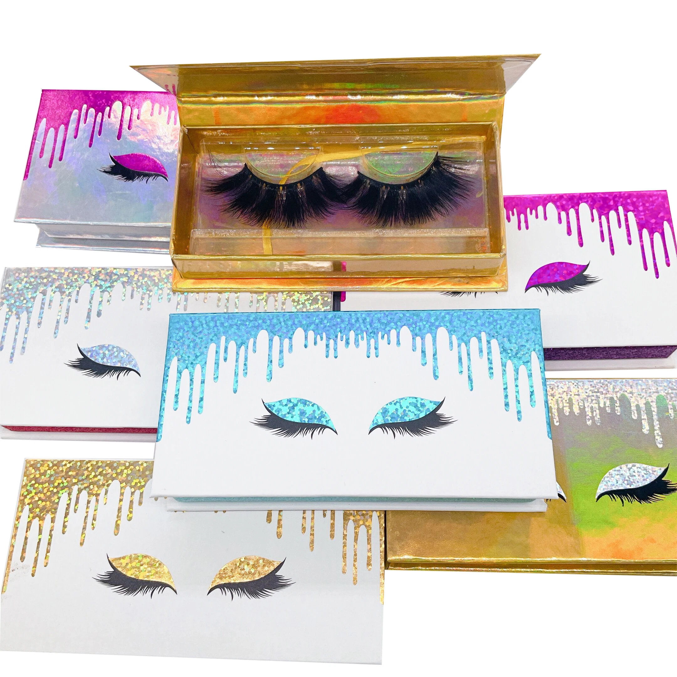2021 new arrivals world beauty eyelash 3d mink lash vendor 25mm make your own logo, Black
2021 new arrivals world beauty eyelash 3d mink lash vendor 25mm make your own logo, Black