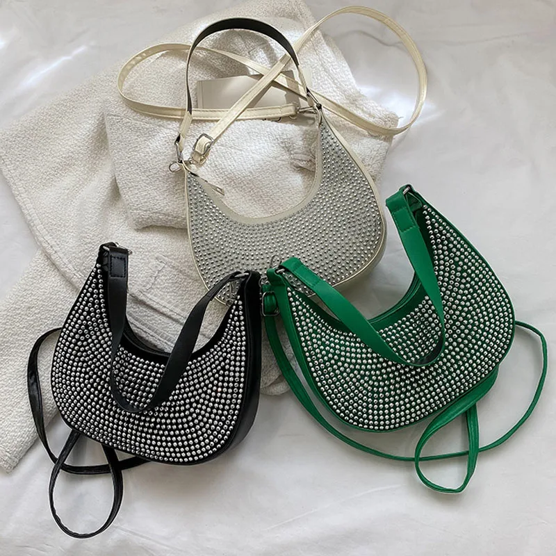 Cross-border wholesale retro Fashion Luxury designer diamond leather underarm ladies handbagwomen's shoulder bags
Cross-border wholesale retro Fashion Luxury designer diamond leather underarm ladies handbagwomen's shoulder bags