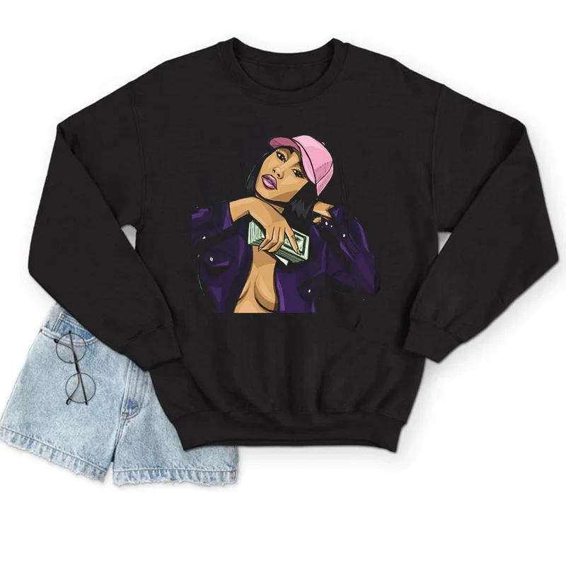 Wholesale MAKE MONEY NO FRIENDS Long Sleeve Hoodie Dweatshirt Custom Printed Logo Crew Neck Oversized Sweatshirts, Black & white
Wholesale MAKE MONEY NO FRIENDS Long Sleeve Hoodie Dweatshirt Custom Printed Logo Crew Neck Oversized Sweatshirts, Black & white