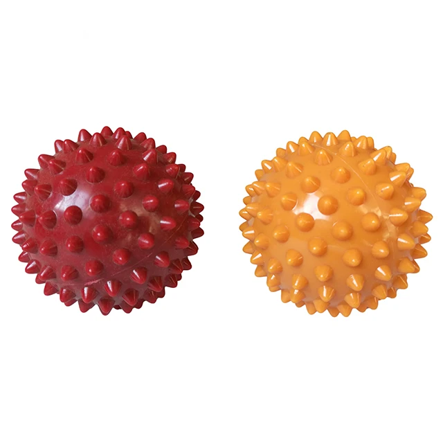 6.5cm diameter yoga fitness sports health care foot roller spiky ball massage, Black, blue, red, yellow, orange or custom
6.5cm diameter yoga fitness sports health care foot roller spiky ball massage, Black, blue, red, yellow, orange or custom