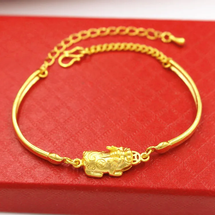 Gold Plated Brave Bracelet Gold Women'S Bracelet Korean Temperament Vacuum Plating Ladies Jewelry
Gold Plated Brave Bracelet Gold Women'S Bracelet Korean Temperament Vacuum Plating Ladies Jewelry