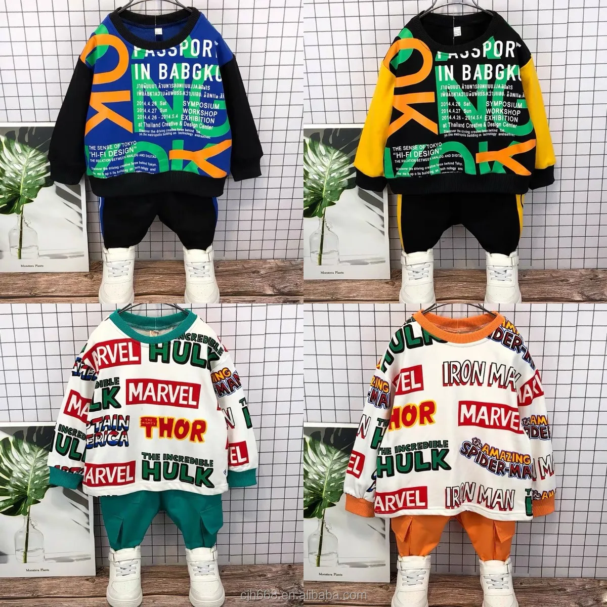 2021 new boys and girls sports stand collar color collocation sportswear factory wholesale fall/winter hoodie set
2021 new boys and girls sports stand collar color collocation sportswear factory wholesale fall/winter hoodie set
