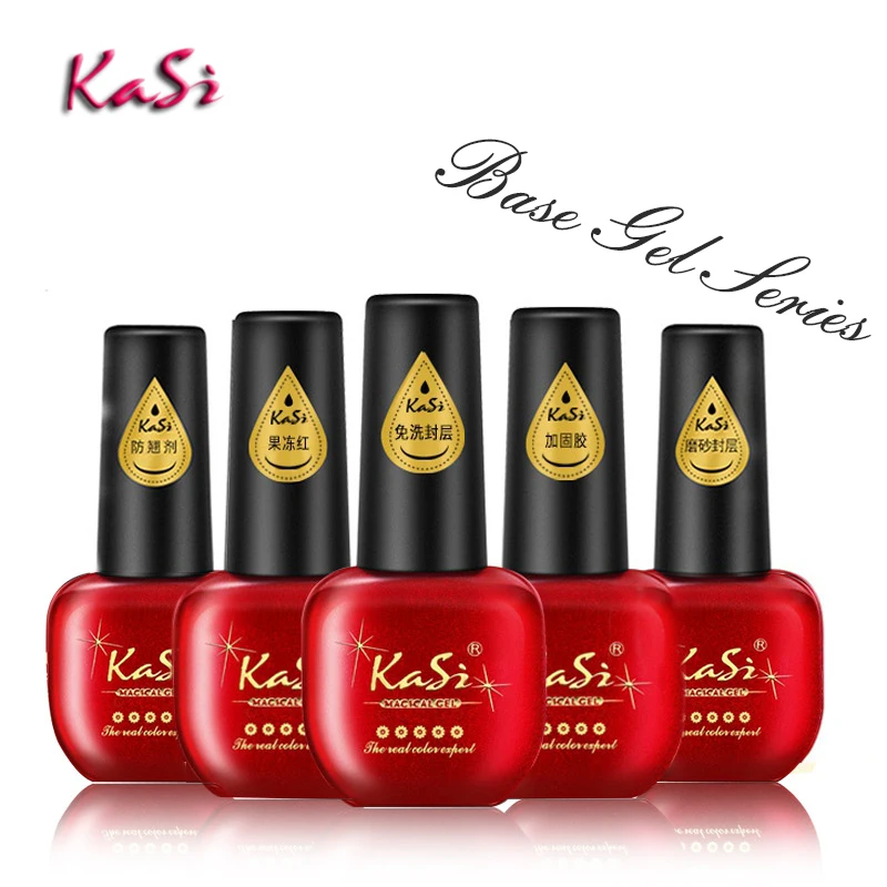 China high quality Kasi brand soak off base gel polish with top coat base coat for nail, Clear gel
China high quality Kasi brand soak off base gel polish with top coat base coat for nail, Clear gel