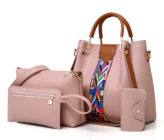 2019 new model four-piece master pack with a large capacity cross set bags wholesale woman bag
2019 new model four-piece master pack with a large capacity cross set bags wholesale woman bag