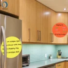 DS1.5-1A2 Removable dry erase wall decals kids dot wall stickers reusable wall decal
