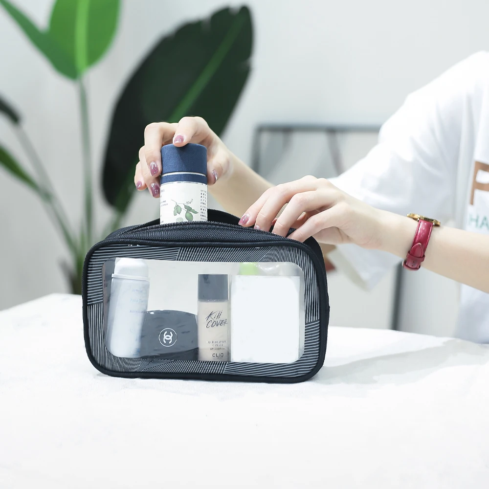 Hanke Makeup Overnight Cosmetic Bag Durable Easy To Carry TPU Sundries Storage Bag Cosmetic Storage Case, Transparent
Hanke Makeup Overnight Cosmetic Bag Durable Easy To Carry TPU Sundries Storage Bag Cosmetic Storage Case, Transparent