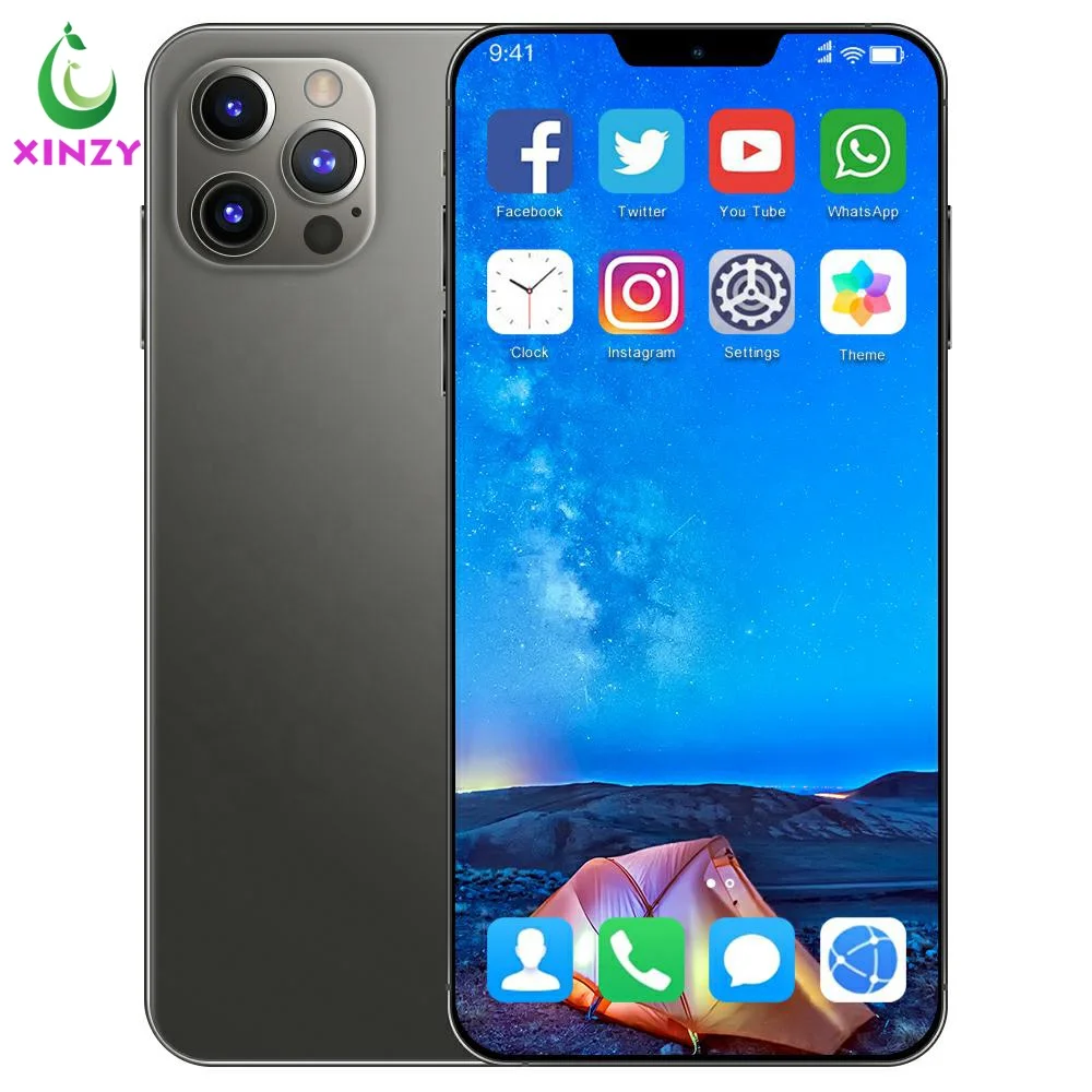 XINZY Original Smart Phones PRO MAX 8GB+256GB 6.7 Inch full Display Android 10.0 Mobile Phone I12 PRO Cell Phone Smartphone telefon
XINZY Original Smart Phones PRO MAX 8GB+256GB 6.7 Inch full Display Android 10.0 Mobile Phone I12 PRO Cell Phone Smartphone telefon