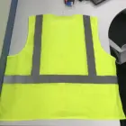 Cycling Runner high visibility fabric for safety clothing vest