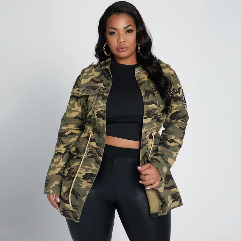 J8036 New Arrivals women's camouflage jackets & coats Girls Fashion Safari Jacket Women plus size jackets women
J8036 New Arrivals women's camouflage jackets & coats Girls Fashion Safari Jacket Women plus size jackets women