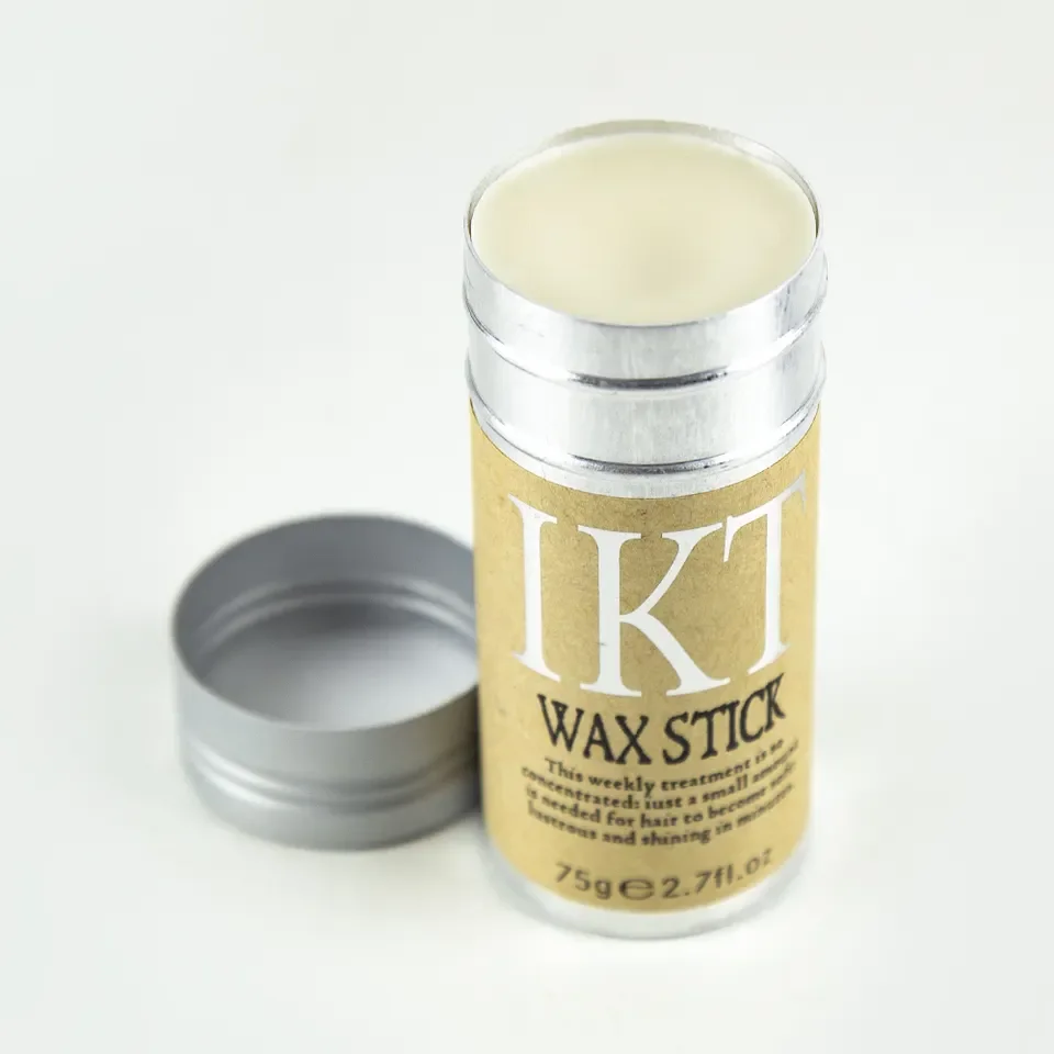 IKT Custom Logo Hair Wax Stick Long Lasting Styling Hair Edge Control Hair Wax Stick
IKT Custom Logo Hair Wax Stick Long Lasting Styling Hair Edge Control Hair Wax Stick