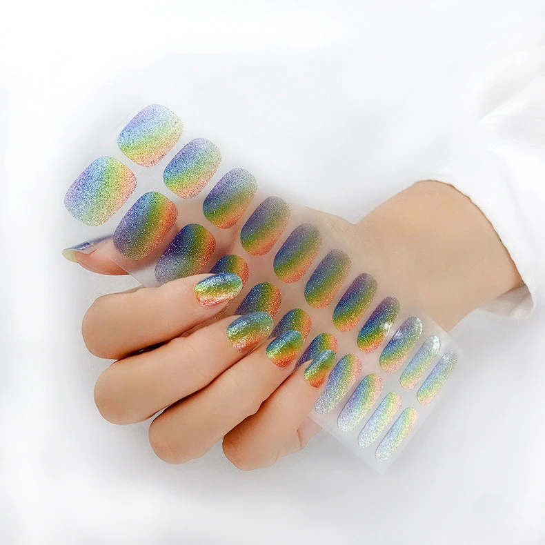 Factory Supply 2021 New 22 Fingers Shiny Onion Pink Waterproof Starry Cured nail polish strips uv gel soak
Factory Supply 2021 New 22 Fingers Shiny Onion Pink Waterproof Starry Cured nail polish strips uv gel soak